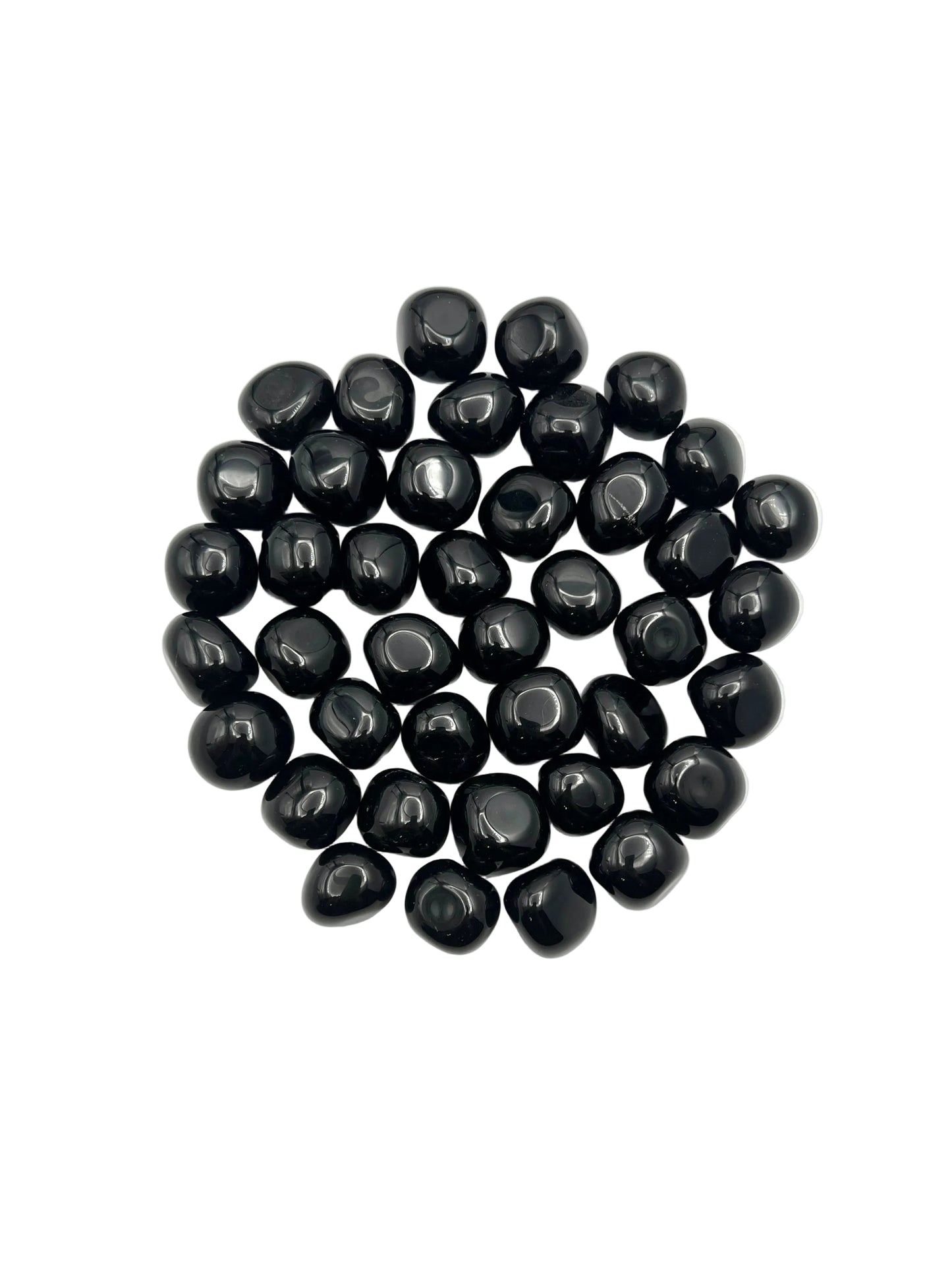 Black Obsidian Tumbles