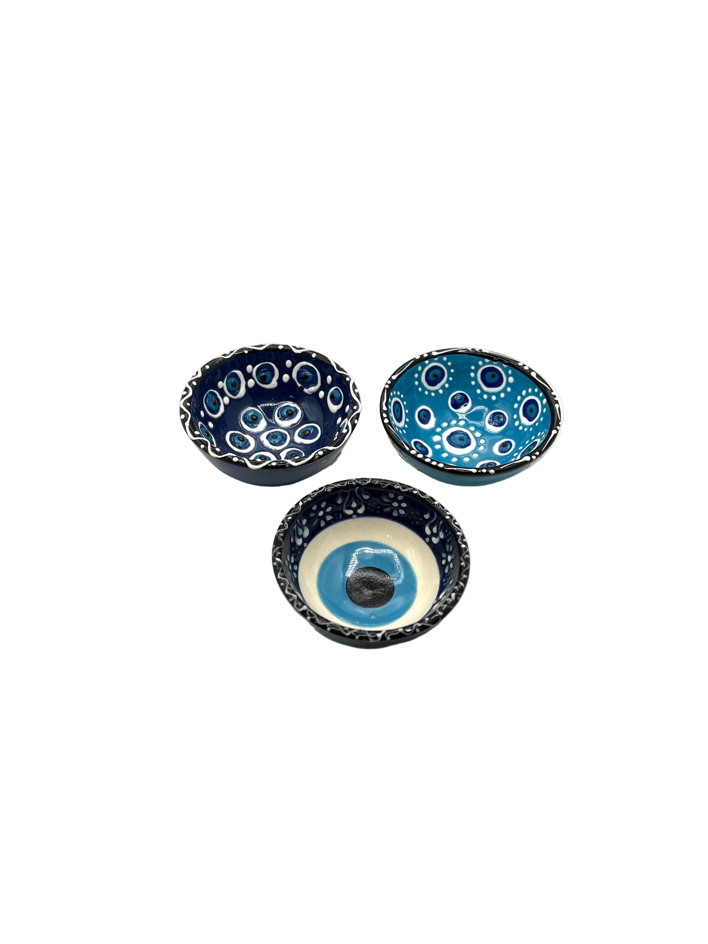 Evil Eye Turkish Ceramic Bowls