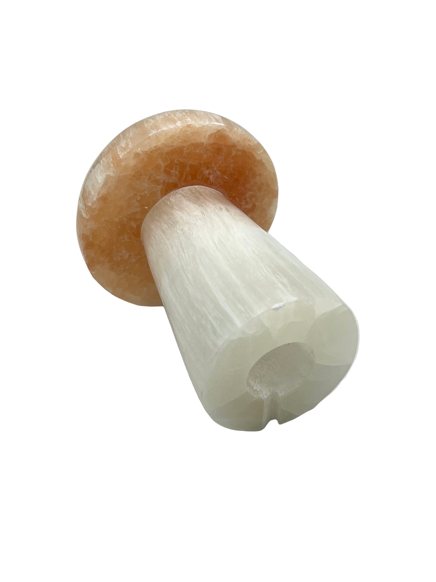Selenite Mushroom Lamps