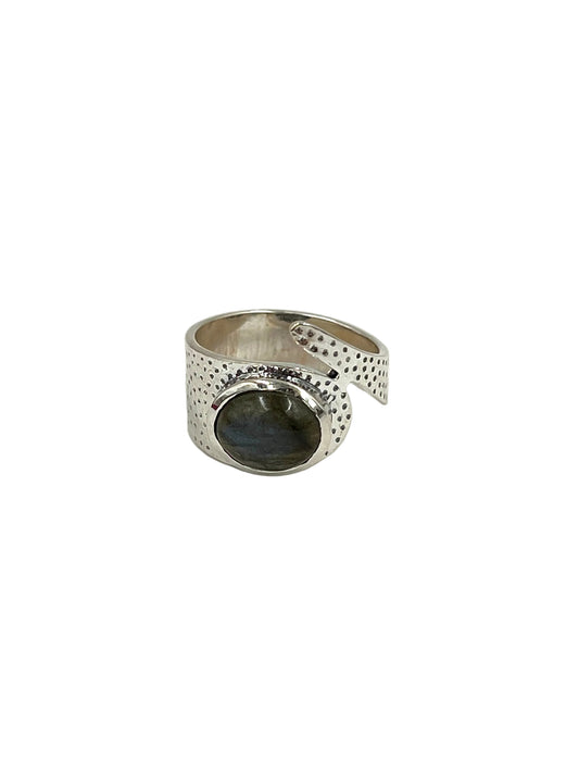 Labradorite Wrap Ring