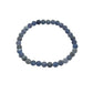 Faceted Sapphire Stretchy Bracelets
