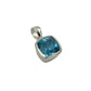 Swiss Blue Topaz Pendants