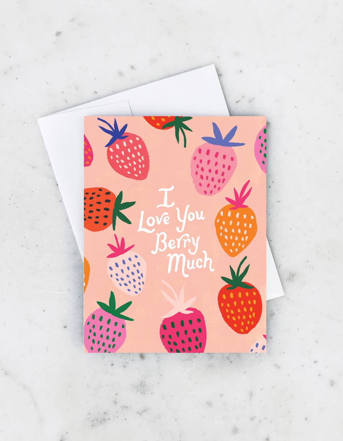 Berry Much Love Greeting Card