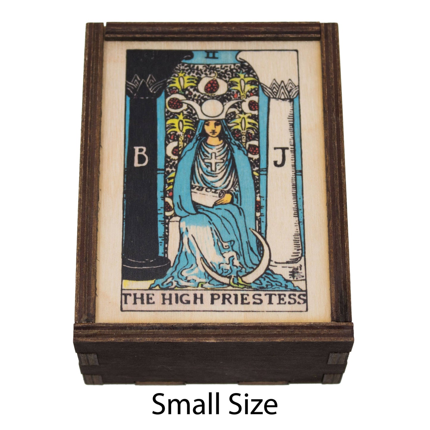 Tarot - 2 - The High Priestess Full Color Stash Box