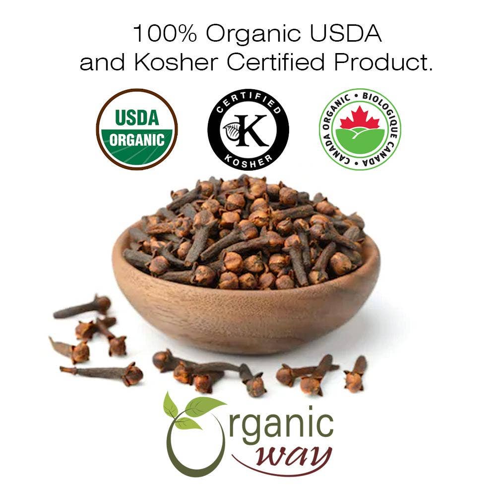 Organic Cloves (Whole) - USDA Certified | Origin - Sri Lanka
