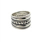 Sterling Silver Bali Beaded Ring