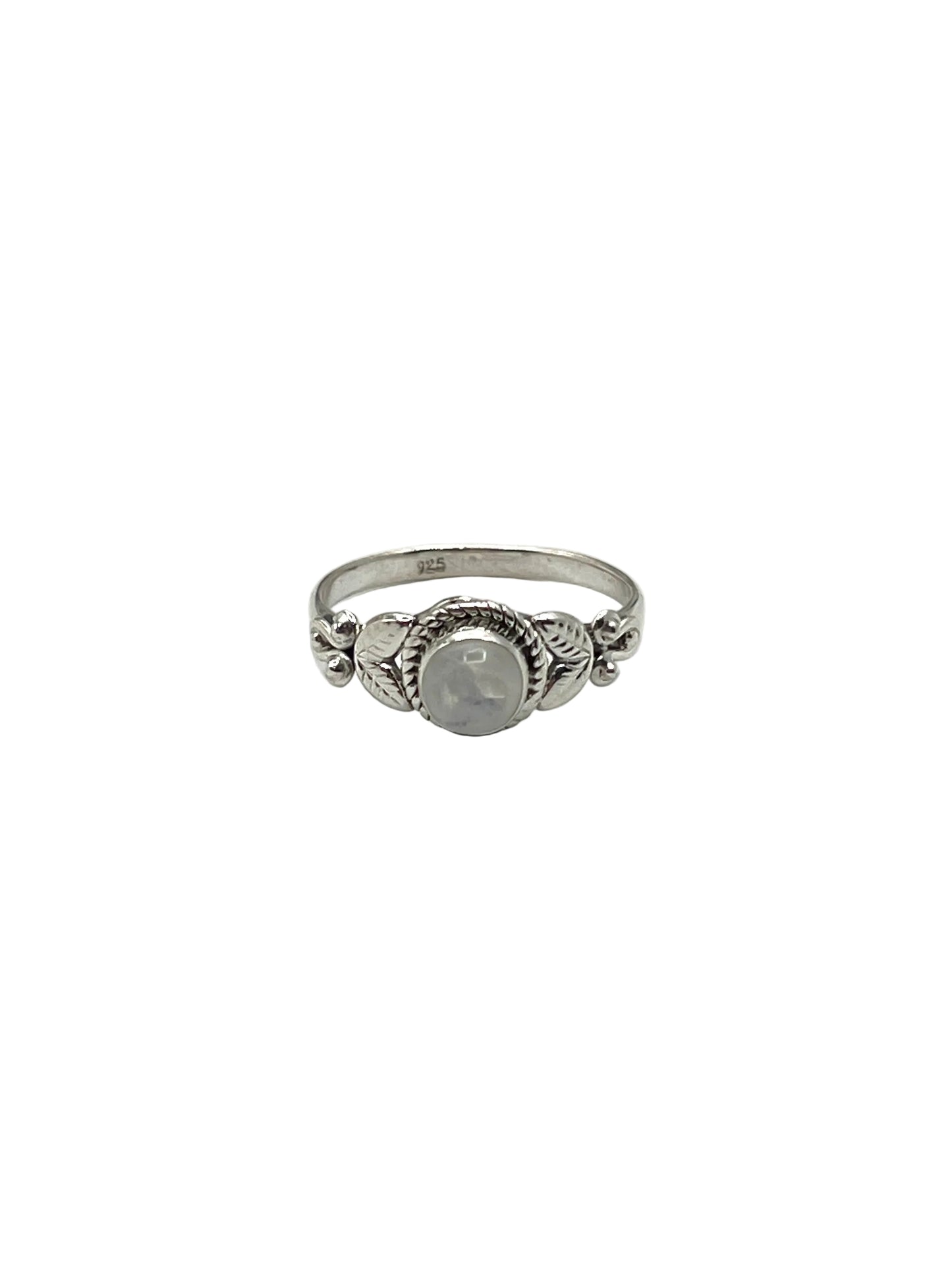 Leaf Filigree Gemstone Rings
