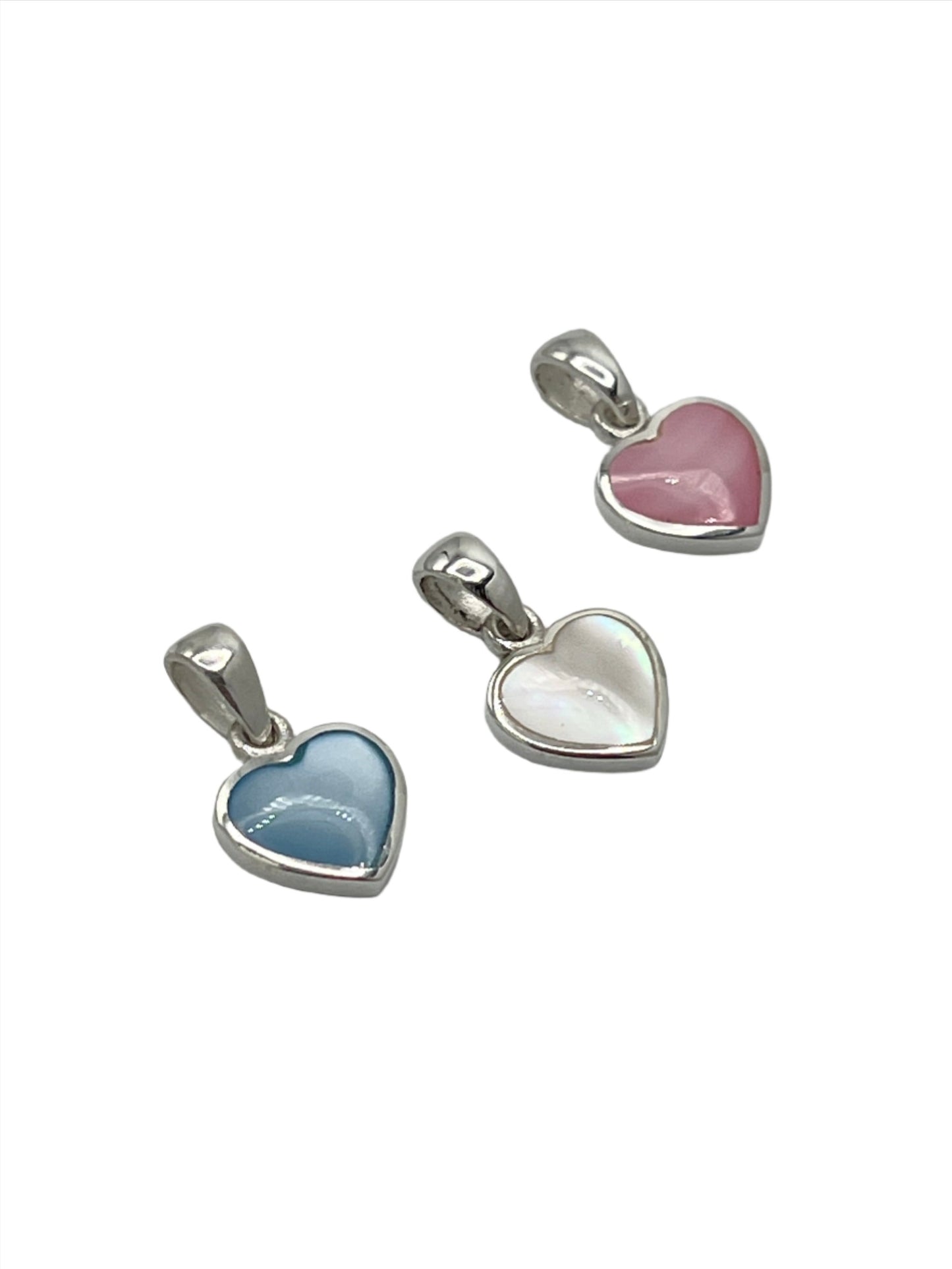 Sterling Silver Heart Pendants