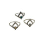Crown Gemstone Rings