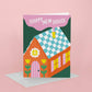 Happy New House Greeting Card