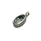 Sterling Silver Beaded Seraphinite Pendants