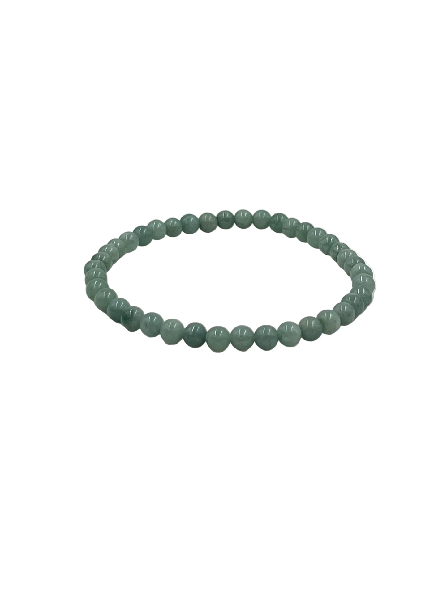 Jade Beaded Stretchy Bracelets