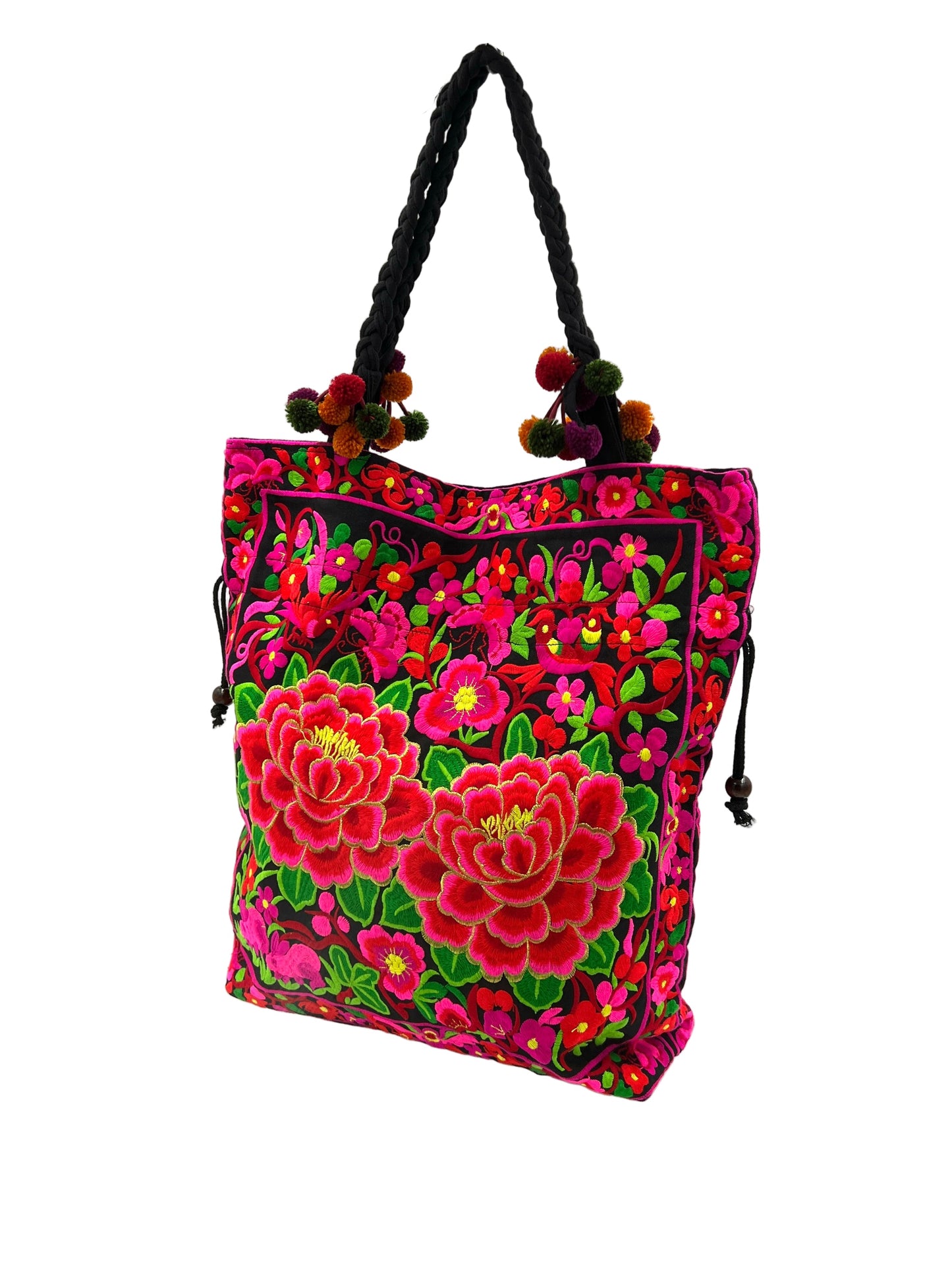 Embroidered Market Bag