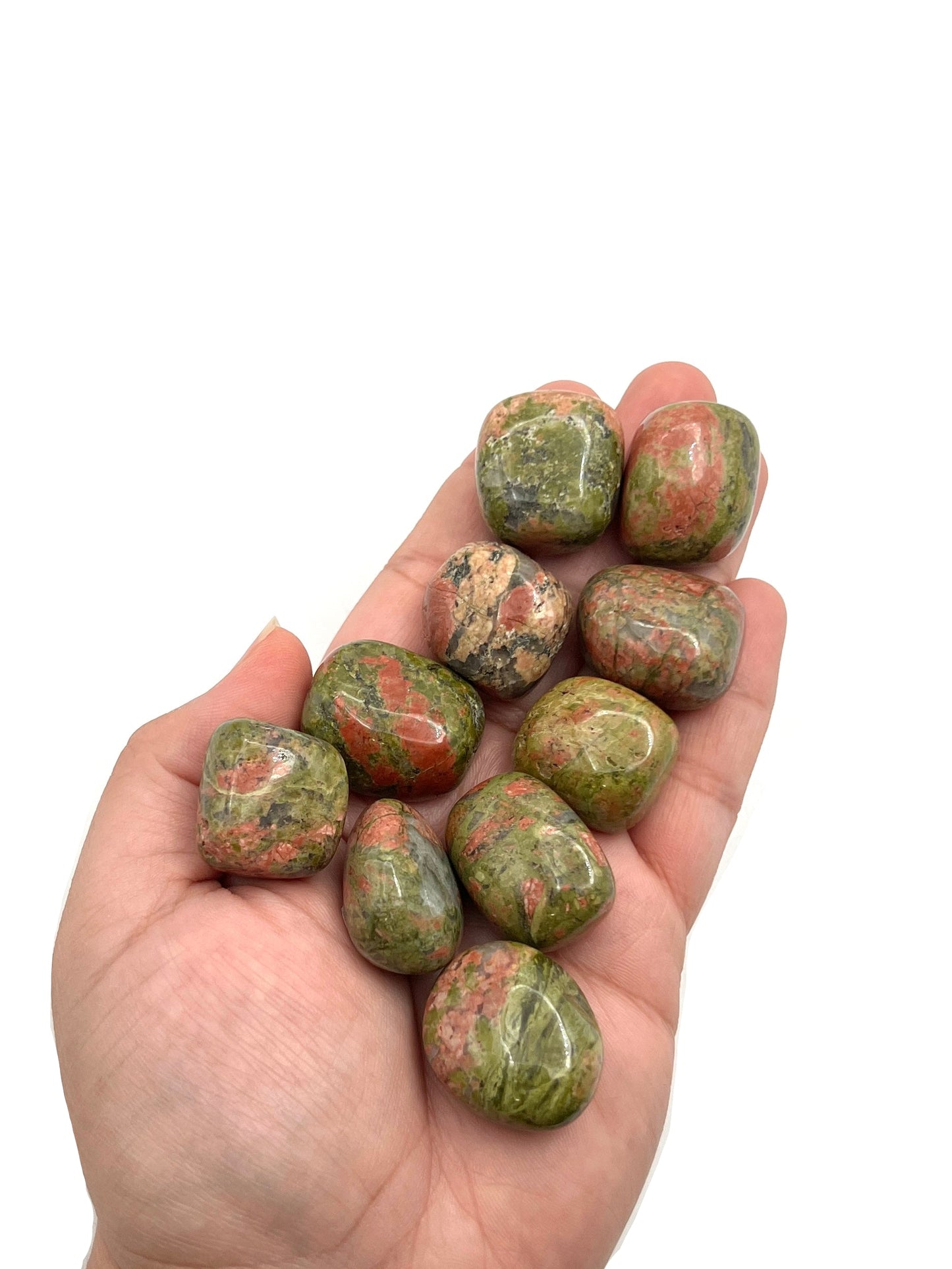 Unakite Tumbled Nuggets