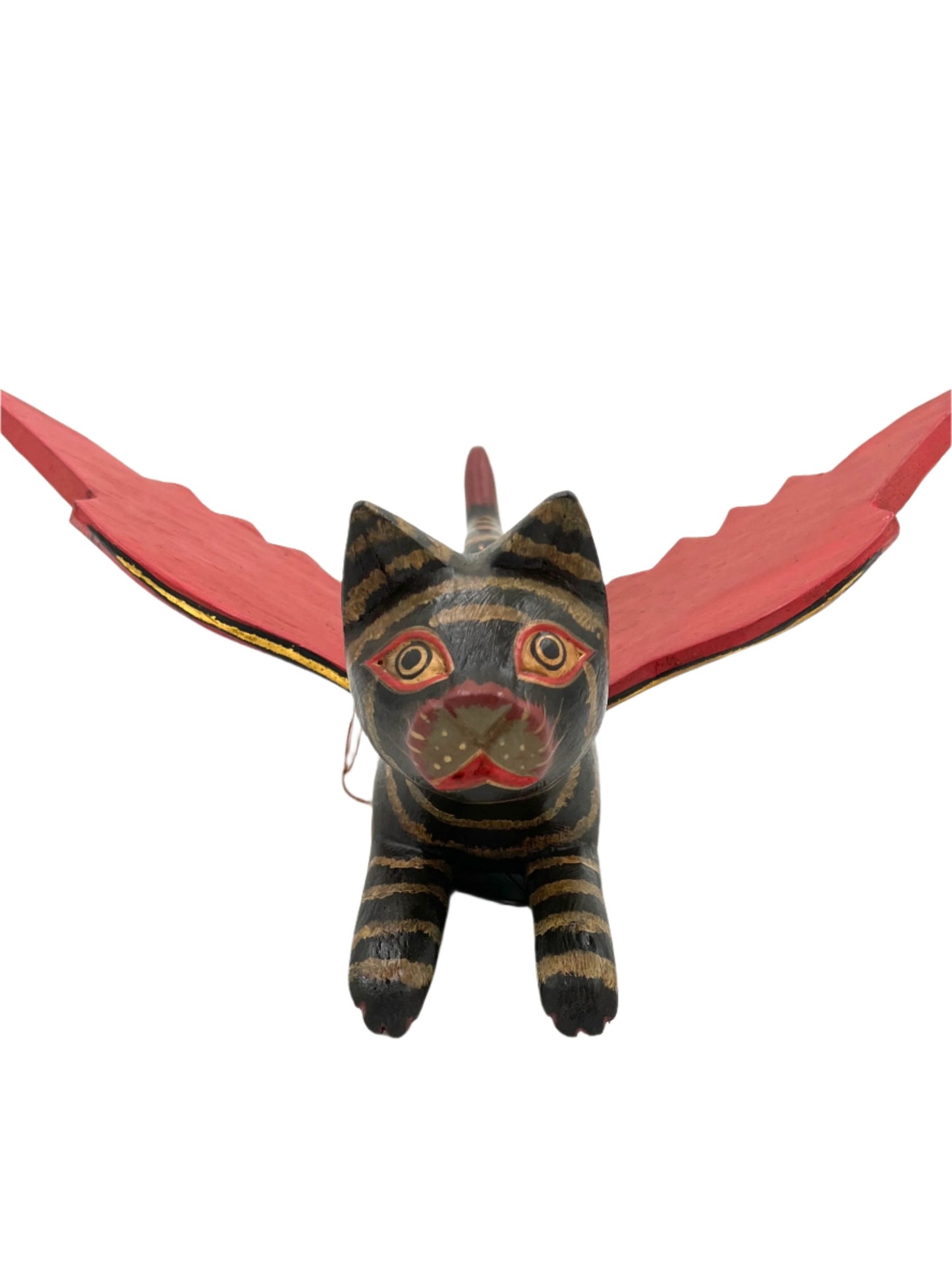 Flying Striped Black Kitty Spirit Chaser