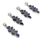 Sterling Silver Tanzanite Pendants