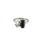 Black Tourmaline & Pakimer Diamond Rings
