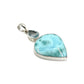 Sterling Silver Larimar & Blue Topaz Pendants