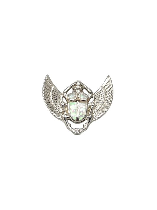 Silver Scarab Pendants