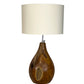Teak Drop Table Lamp