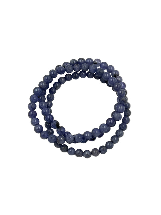 Tanzanite Beaded Bracelets