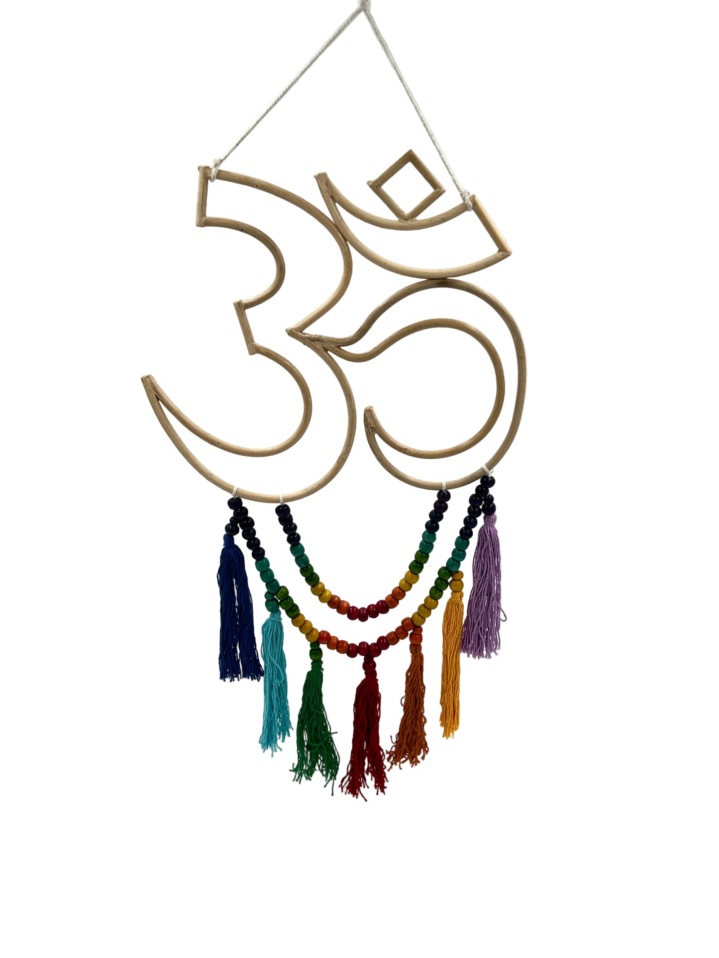 Rainbow Om Goddess Dream Catcher