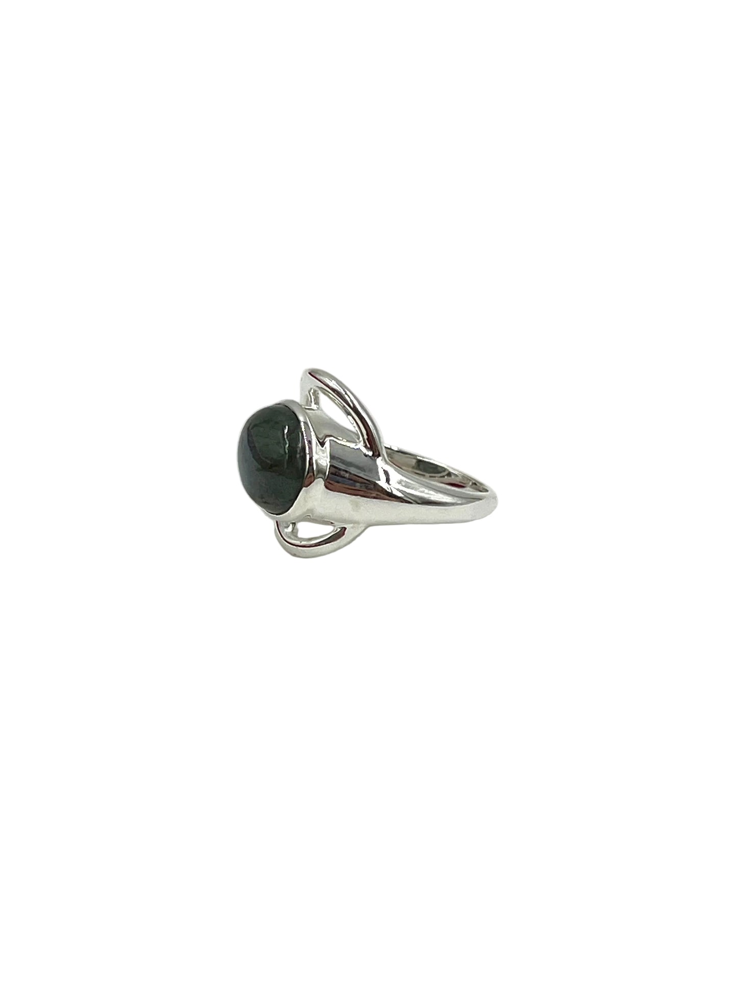 Oval Labradorite Ring