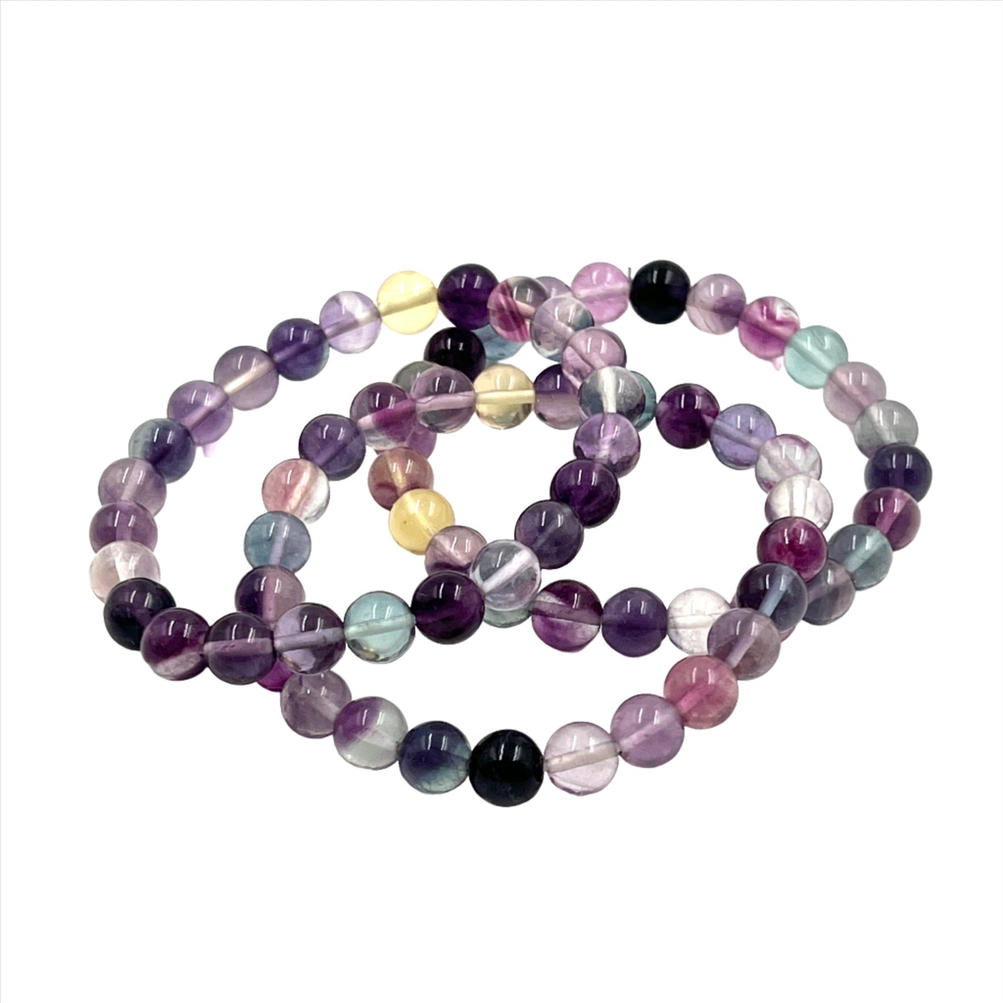 Fluorite Stretchy Bracelets