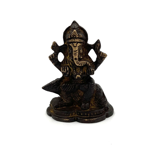 Hand Finished Brass Ganesh Statues