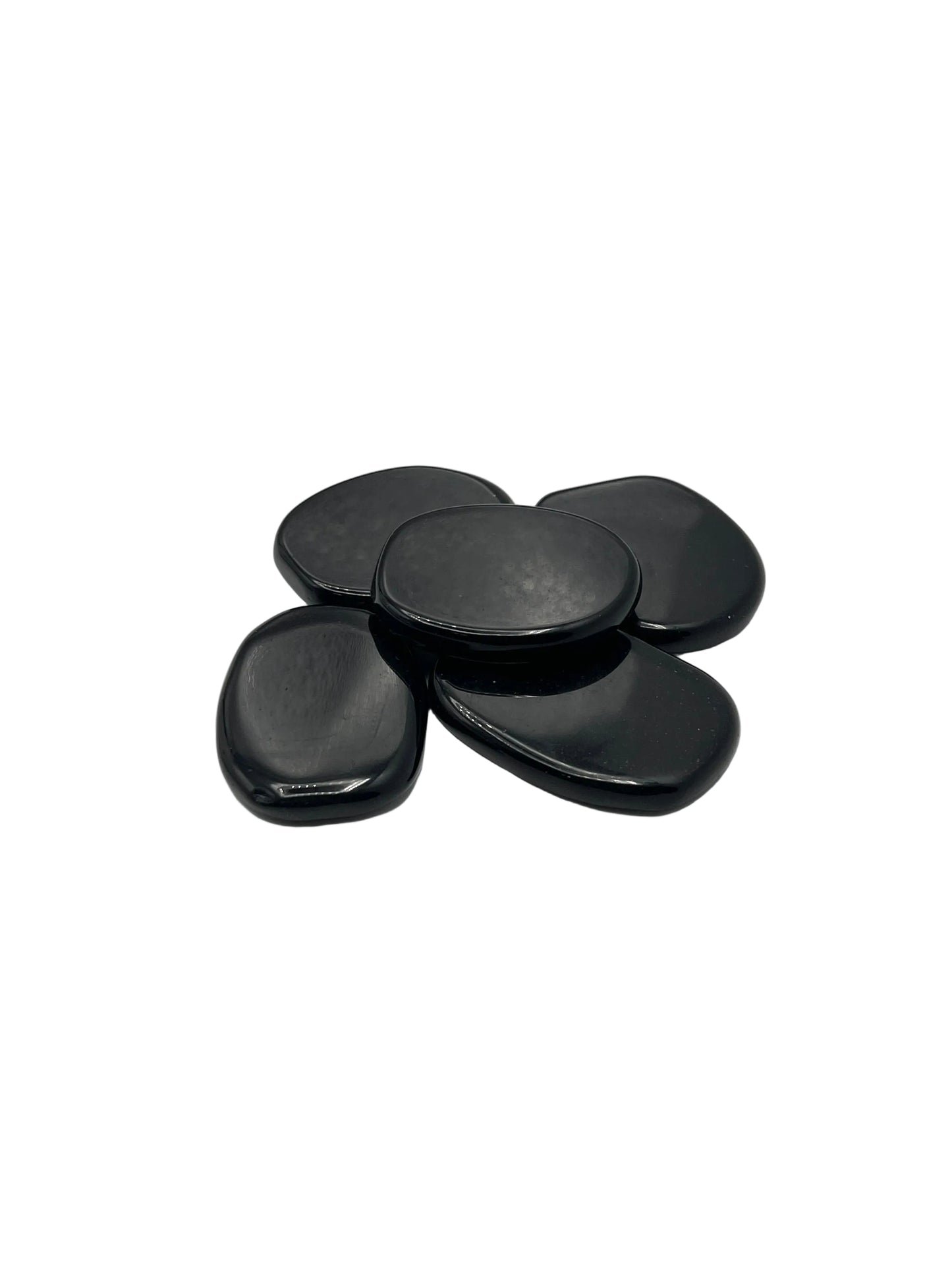Obsidian Flat Palmstones