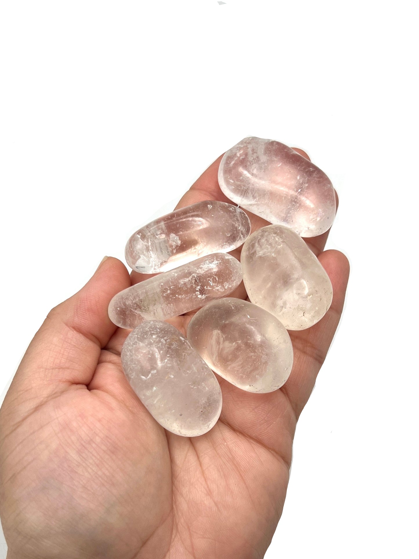 Clear Quartz Crystal Tumbles