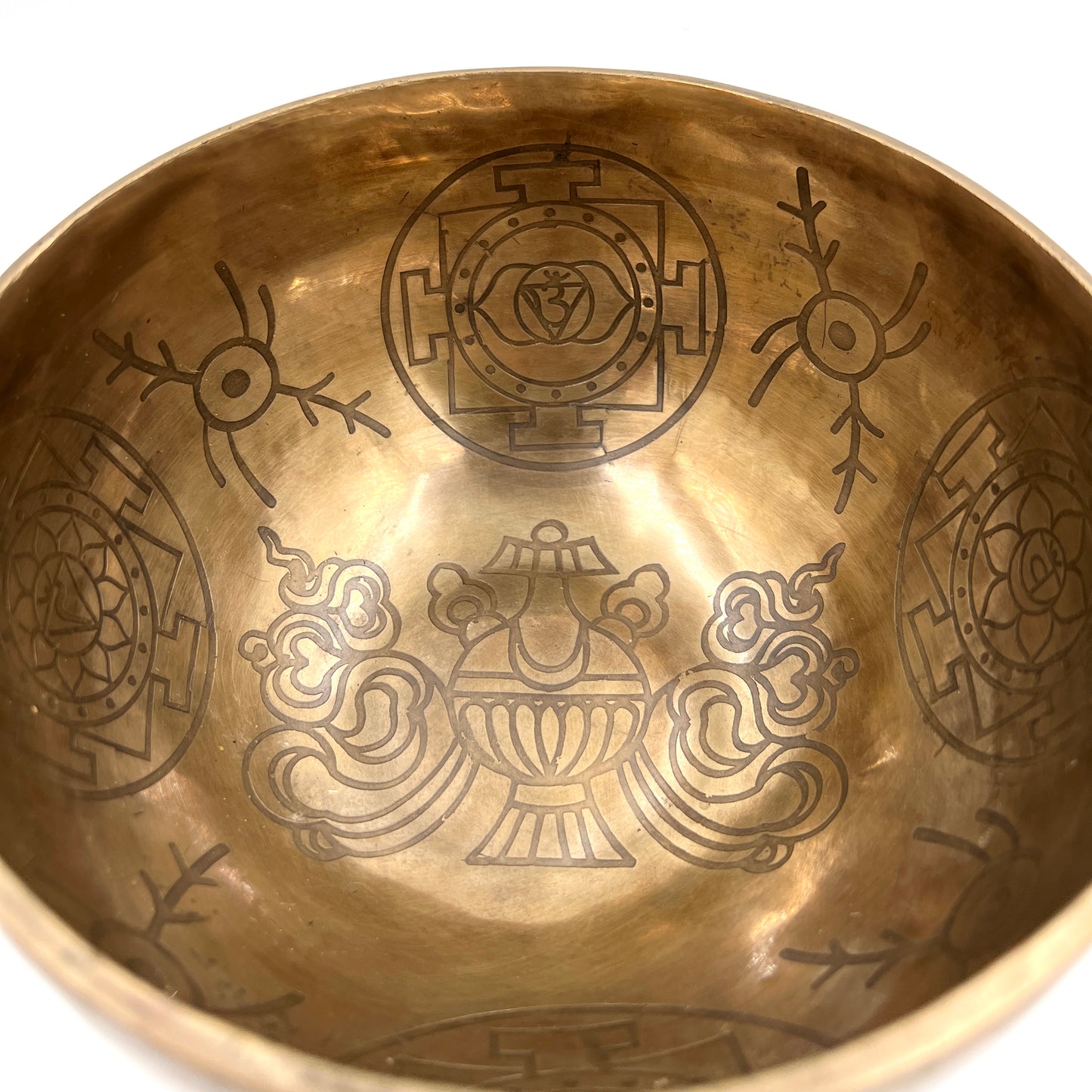 Hand Carved and Tuned Seven Metal Indian Singing Bowls