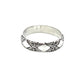 Sterling Silver Triple Diamond Rings
