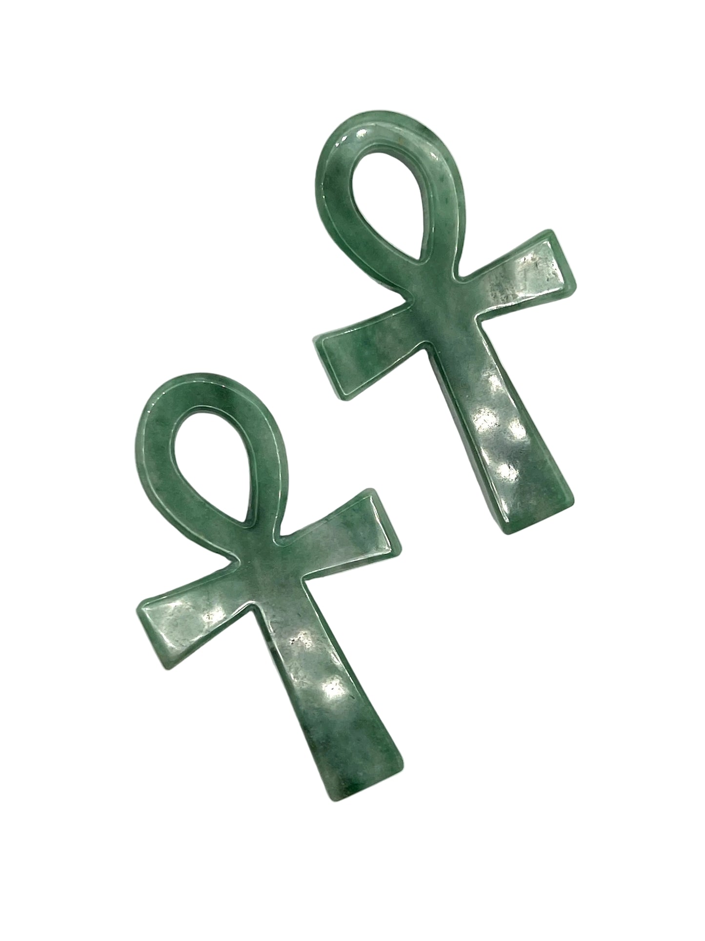 Green Aventurine Ankh