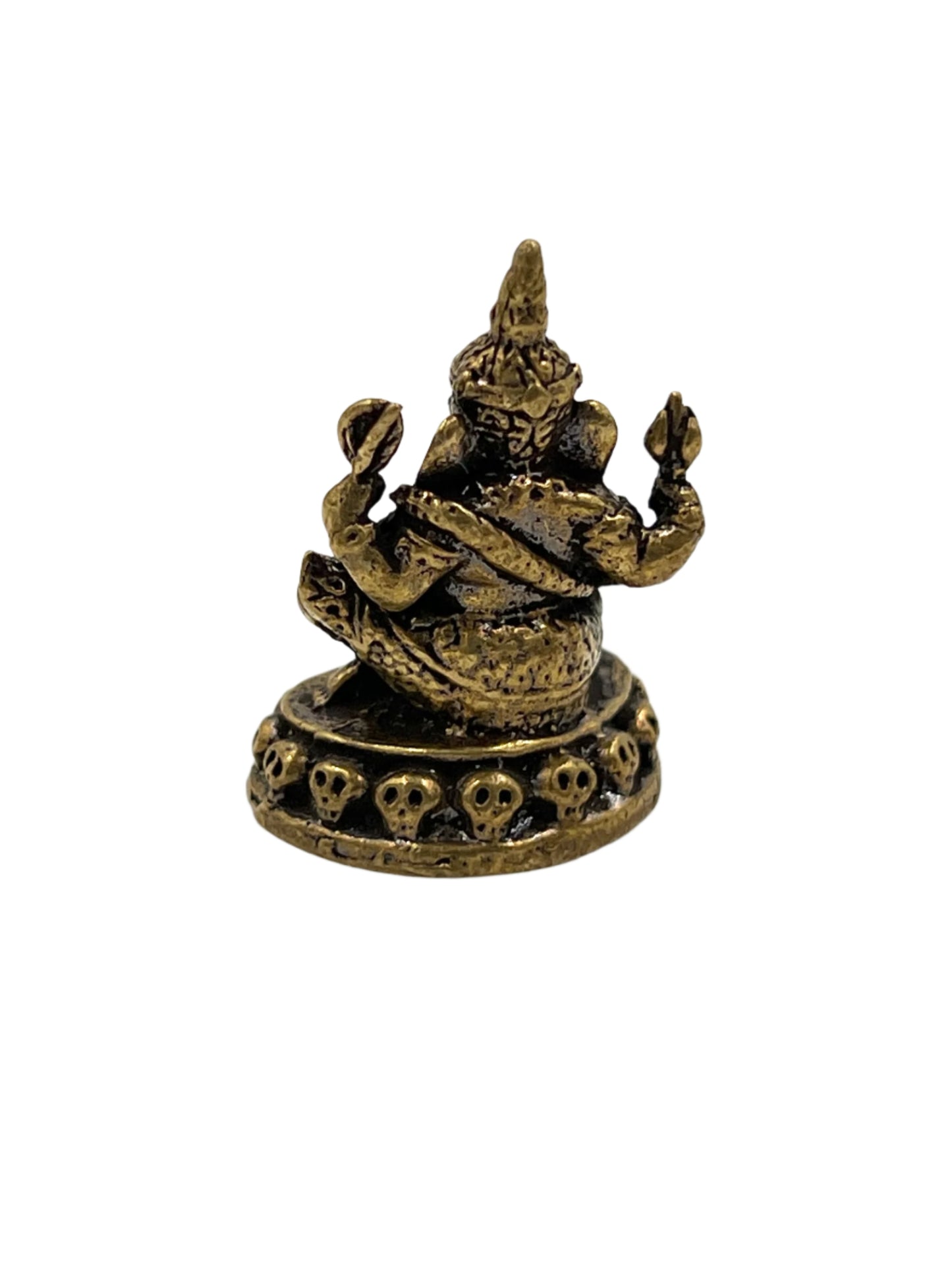 Mini Ganesh Brass Statues