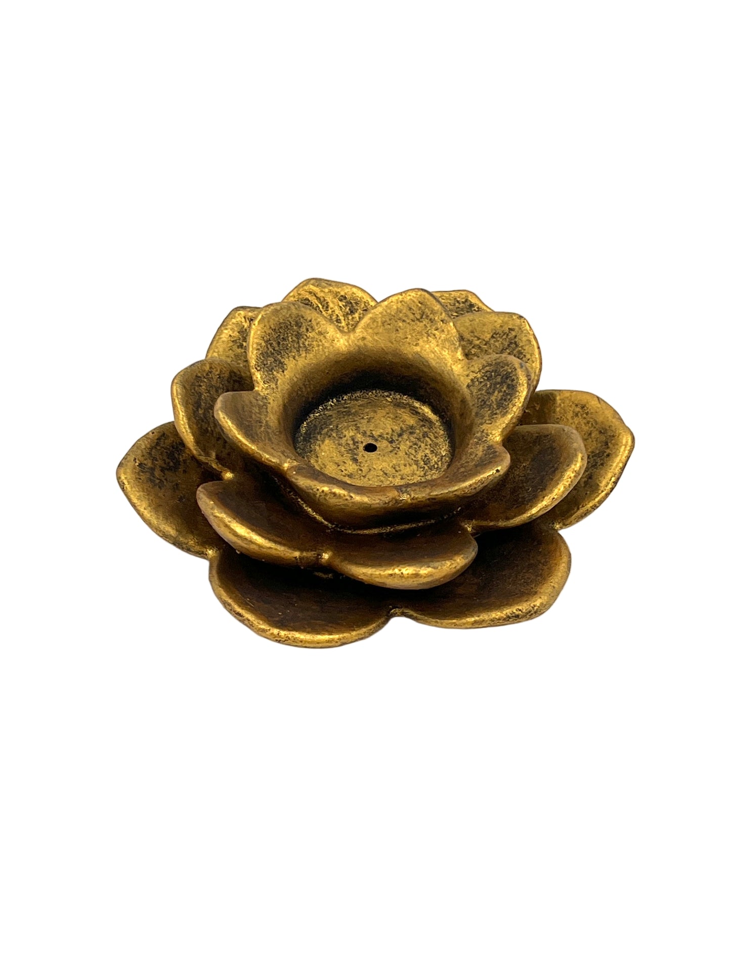 Resin Lotus Tea Candle Holder
