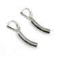 Multi Amber Rectangle Earrings