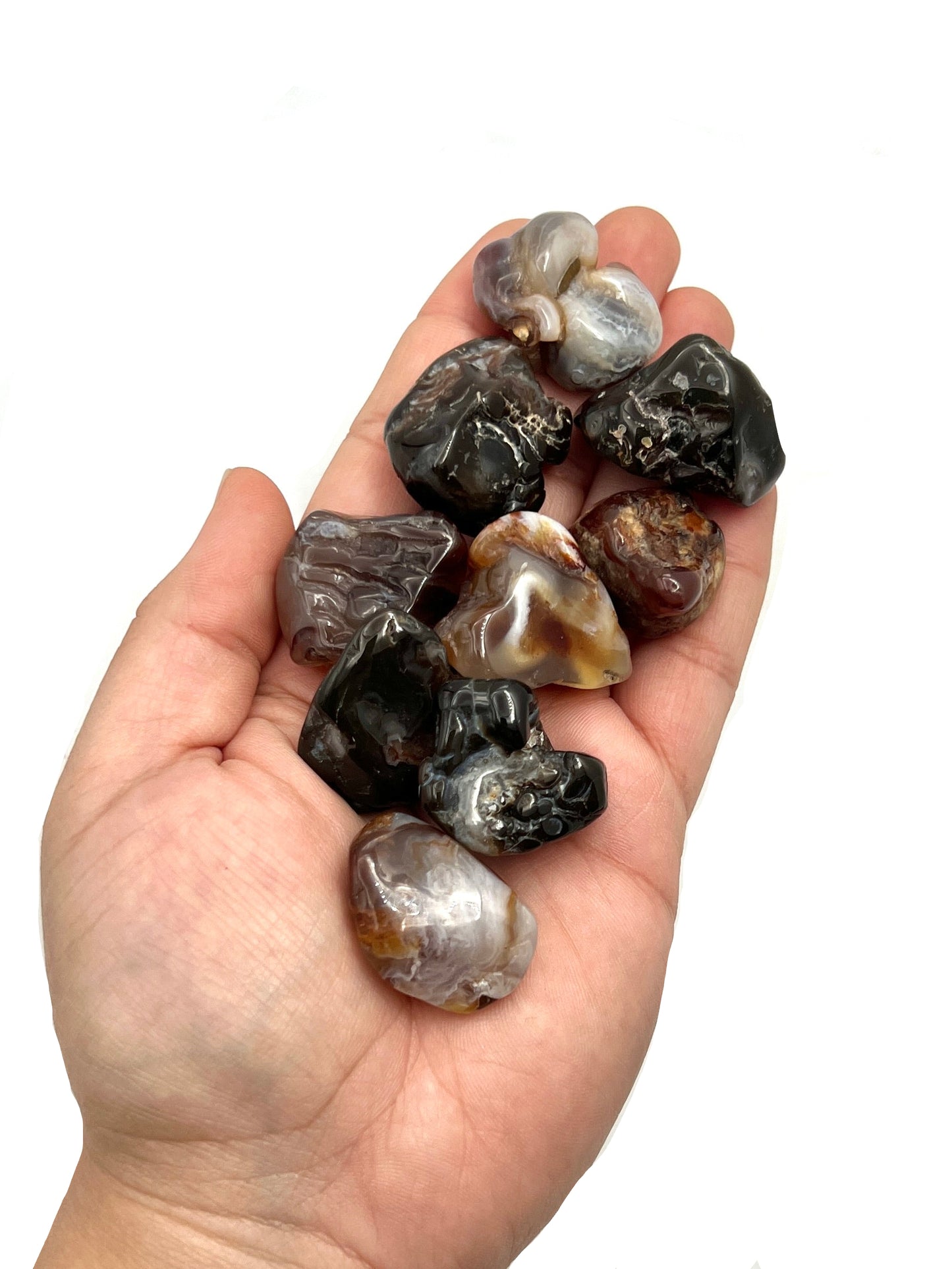 Mexican Fire Agate Tumbles