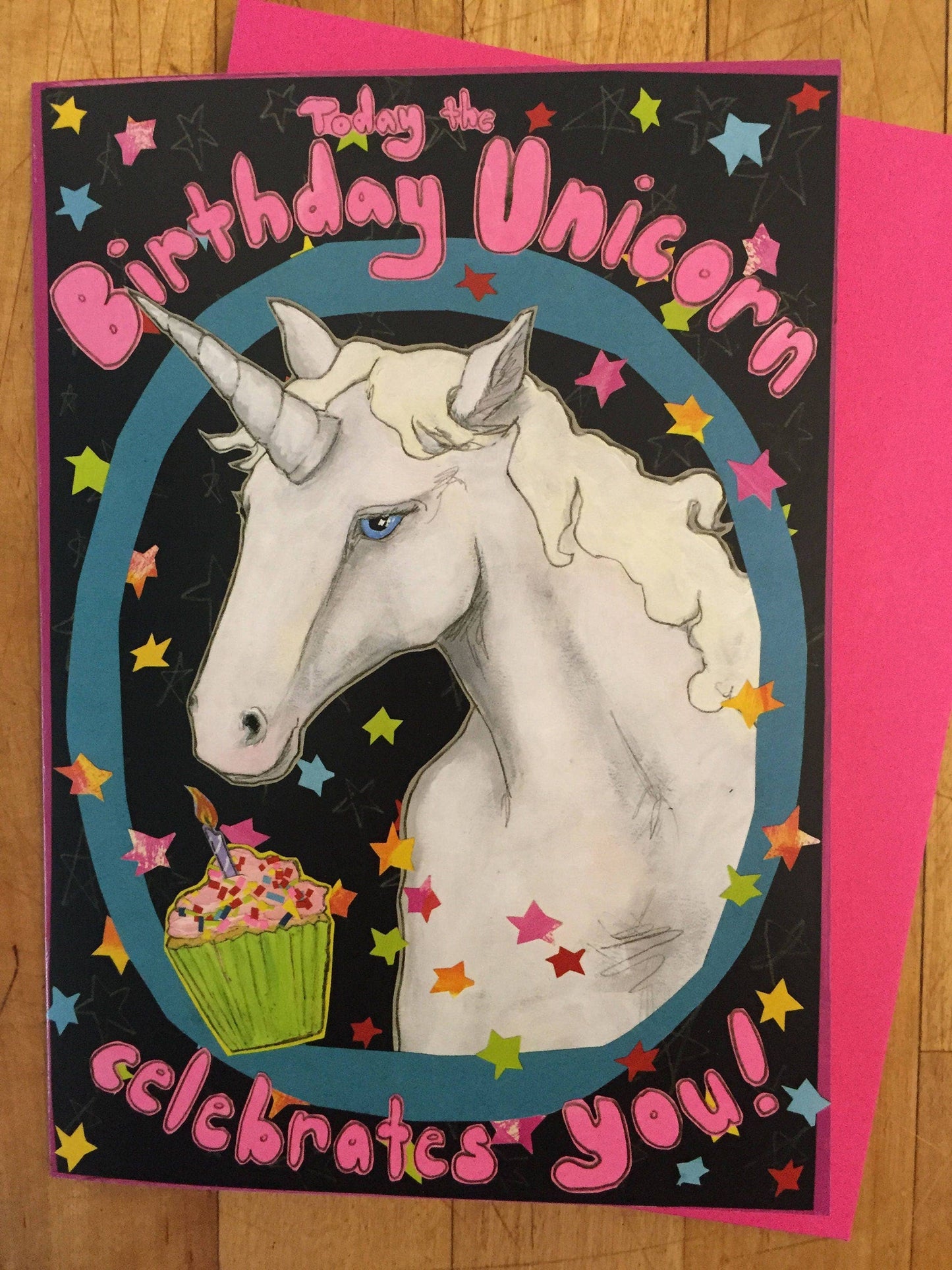 Celebration Unicorn Birthday Card!