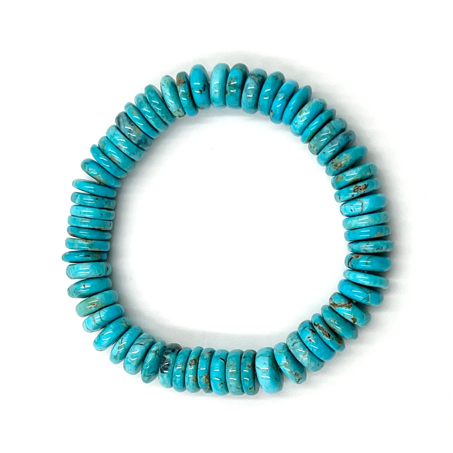 Kingman Turquoise Beaded Bracelets