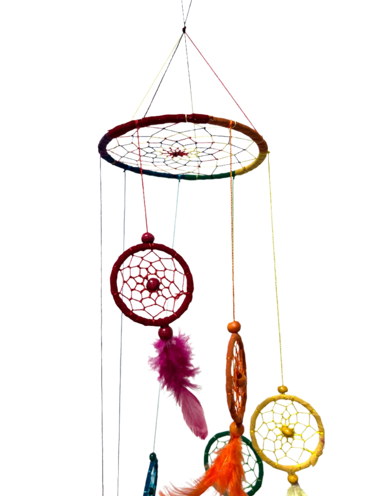 Dream Catcher Rainbow Mobile