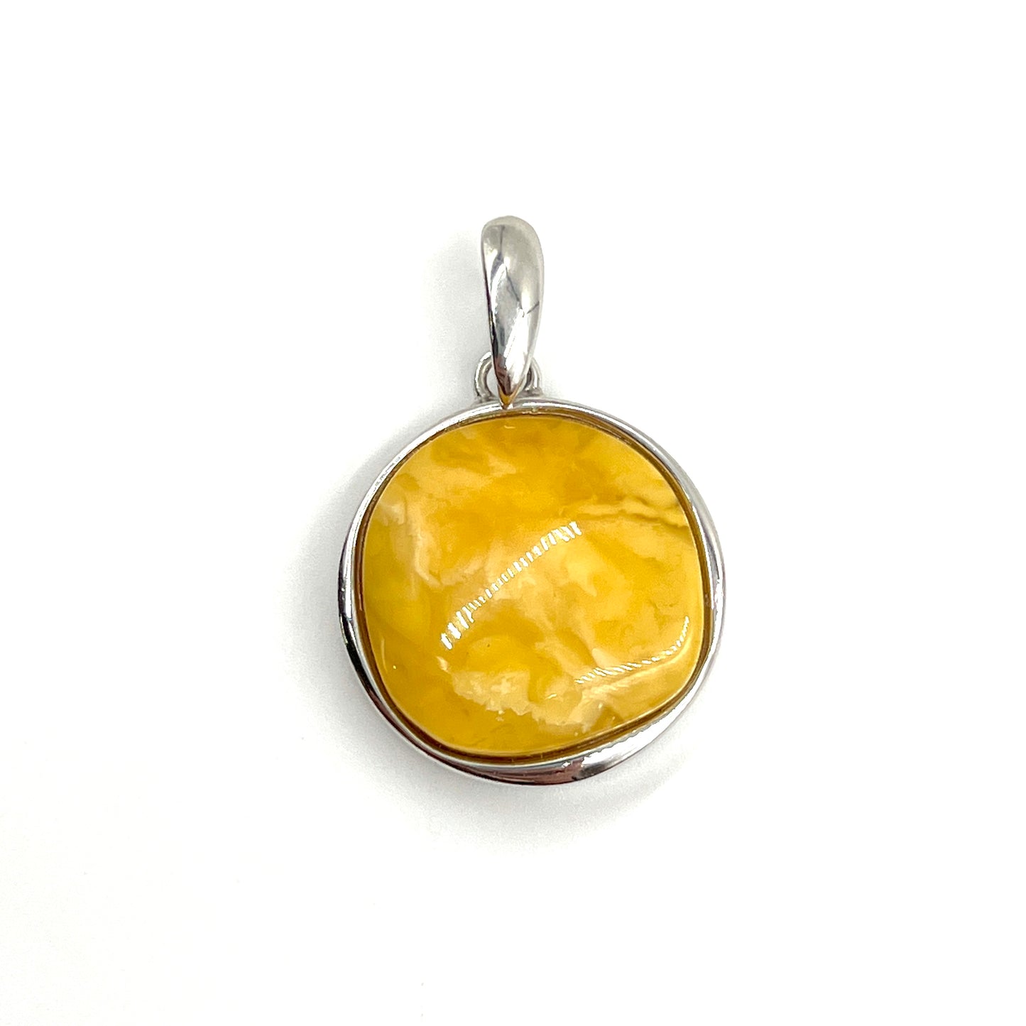 Butterscotch Amber Freeform Pendants