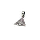 Silver Eye of Horus Pyramid Pendant