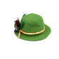 Hand Felted Flower Hat