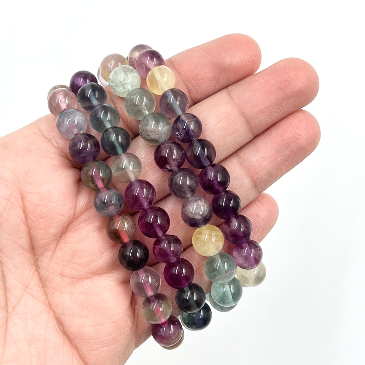 Fluorite Stretchy Bracelets