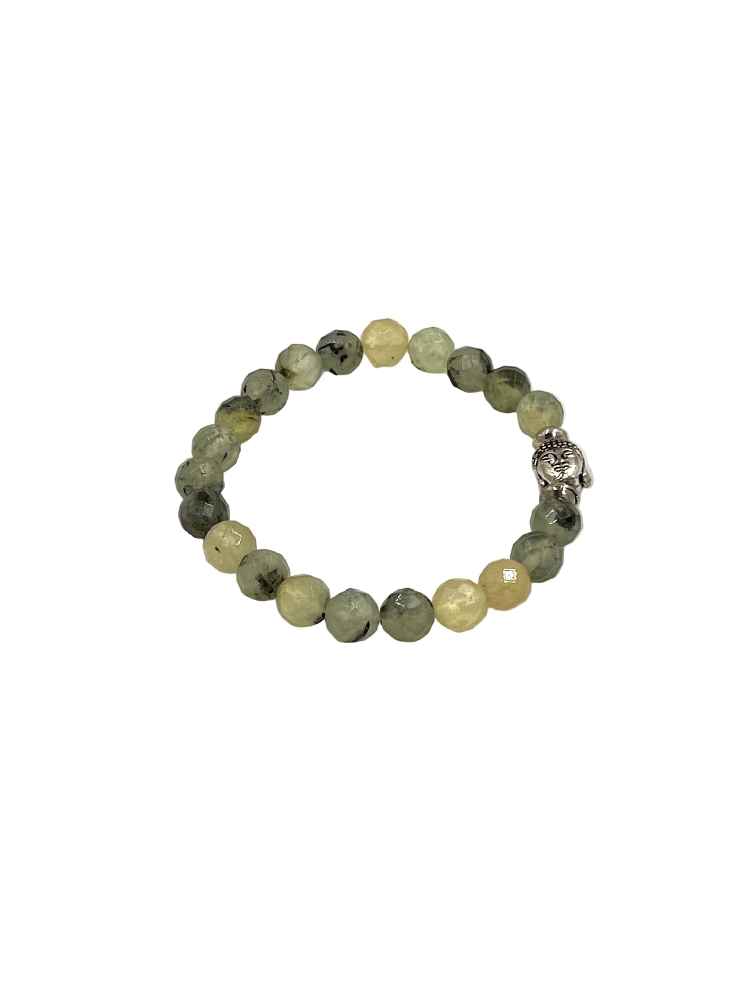 Prehnite & Epidote Stretchy Bracelets