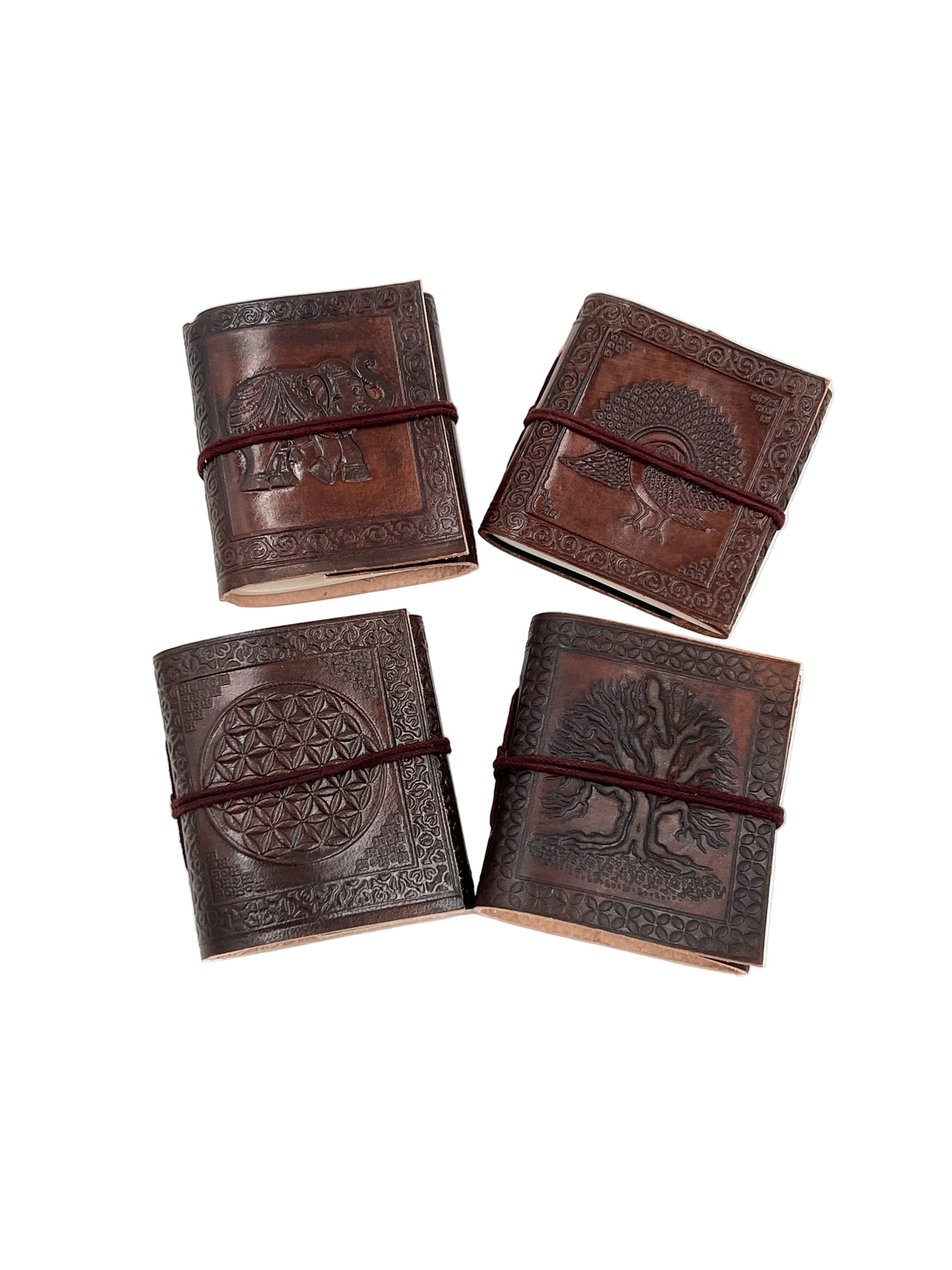 Mini Camel Leather Journal