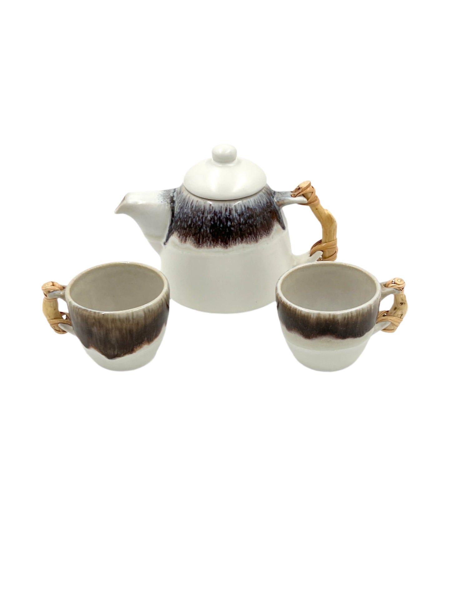 Glazed Ceramic Tea Pot Set