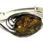 Sterling Silver Green Amber Bracelets Twist