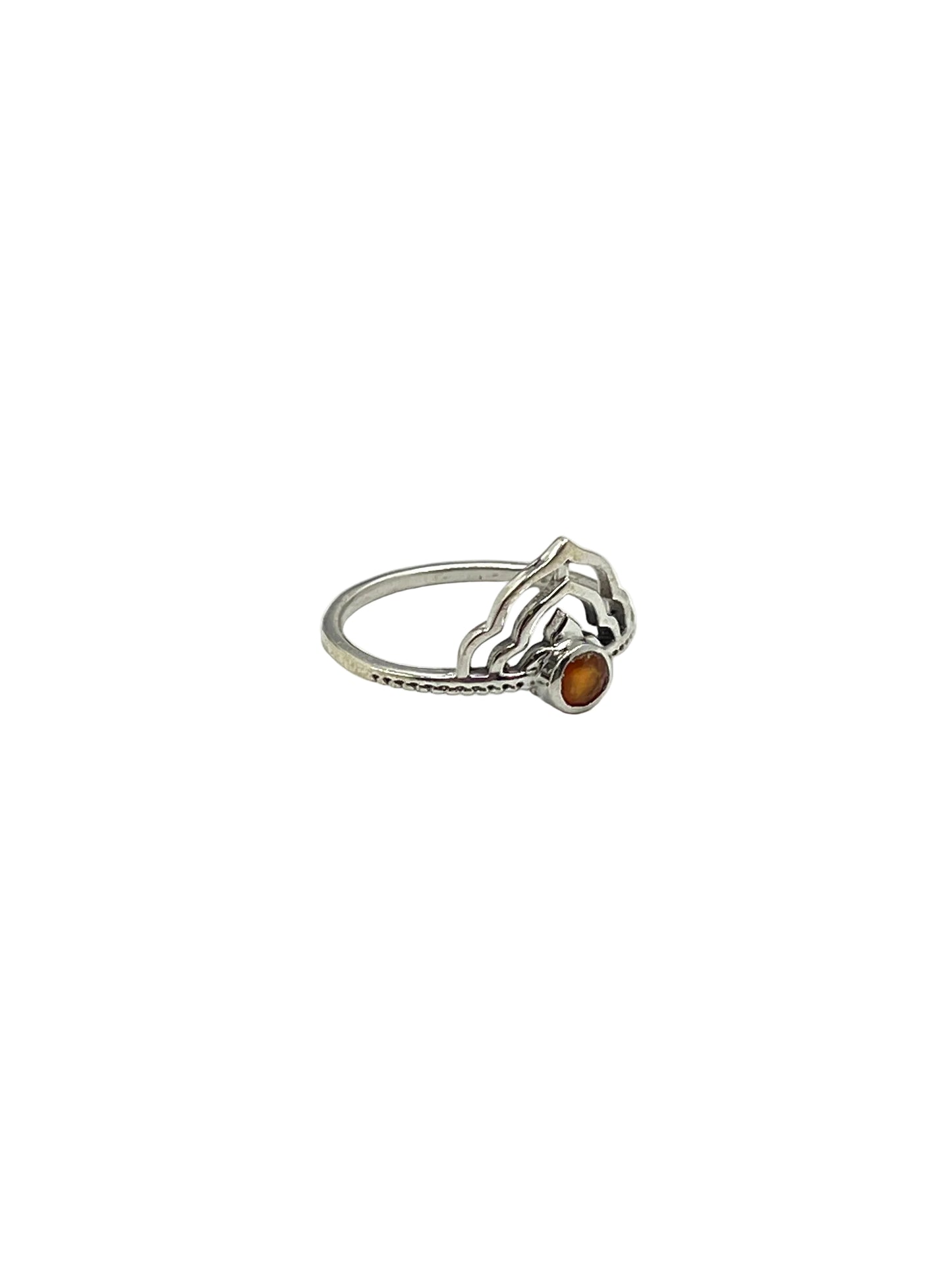 Lotus Crown Gemstone Rings